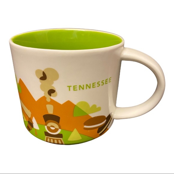 Tennessee You Are Here Starbucks Coffee Mug